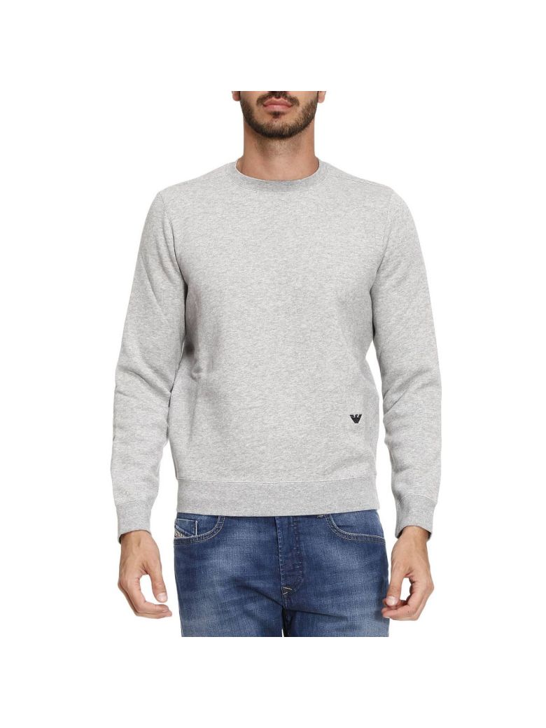 EMPORIO ARMANI Sweater Sweater Men in Grey | ModeSens