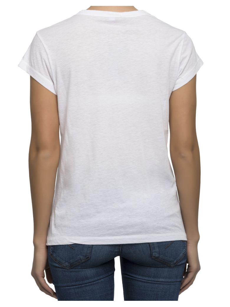 JAMES PERSE White Cotton T-Shirt | ModeSens