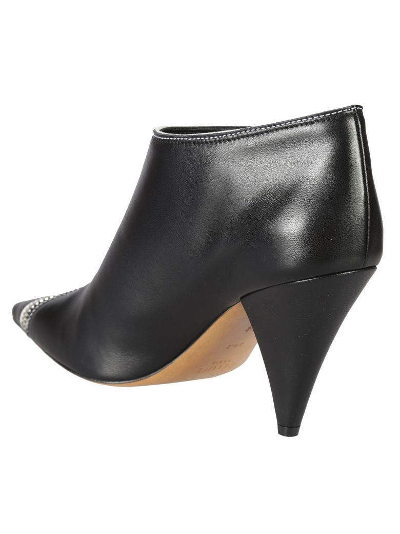 Celine - Celine Zipped Ankle Boots - Nero, Women's Boots | Italist