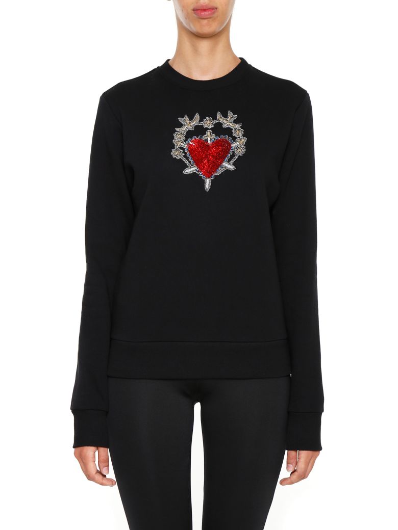 AMEN Embroidered Sweatshirt in Black|Nero | ModeSens