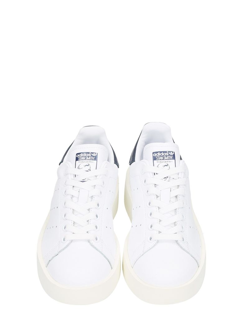 ADIDAS ORIGINALS Stan Smith Platform Leather Sneakers in White | ModeSens