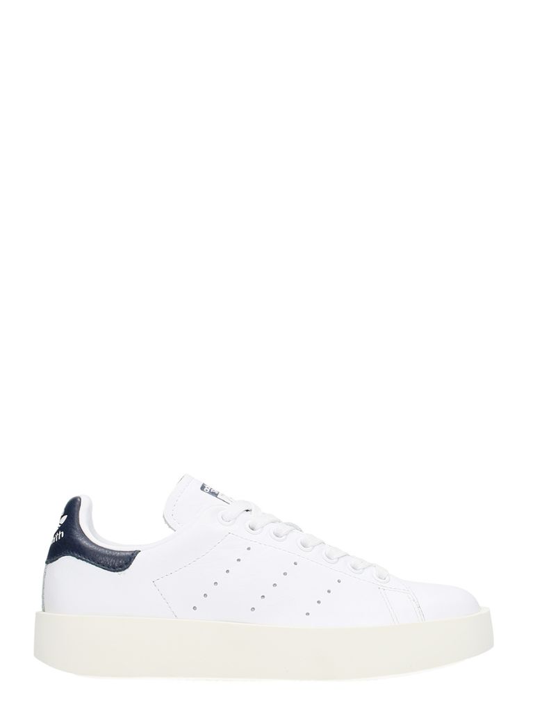 ADIDAS ORIGINALS Stan Smith Platform Leather Sneakers, White | ModeSens