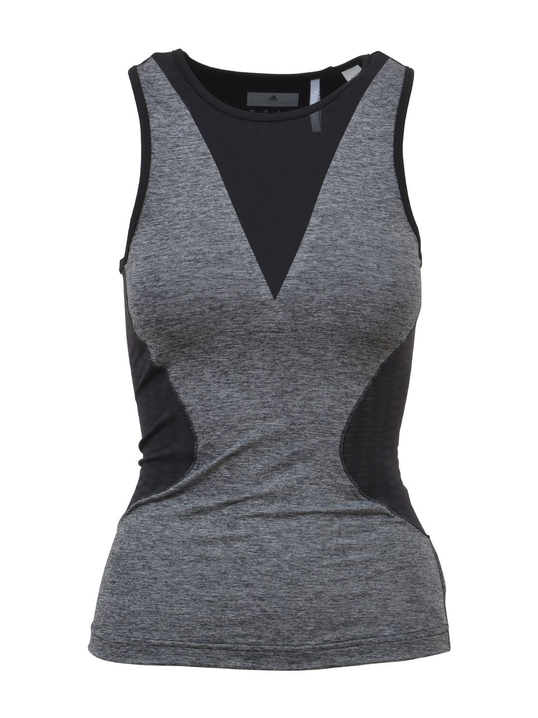 ADIDAS BY STELLA MCCARTNEY SPORTS COMPRESSION TANK TOP, BLACK ModeSens