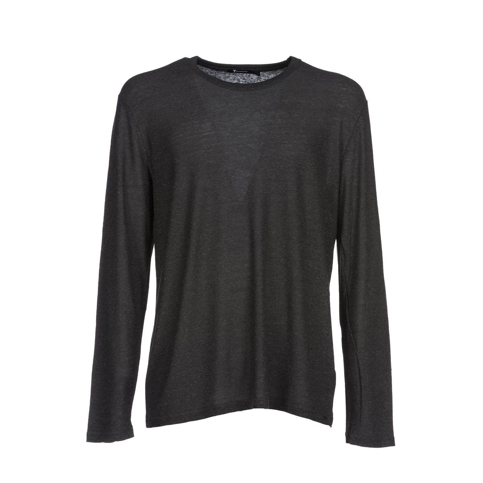 T BY ALEXANDER WANG Long Sleeved T-Shirt, Charcol | ModeSens