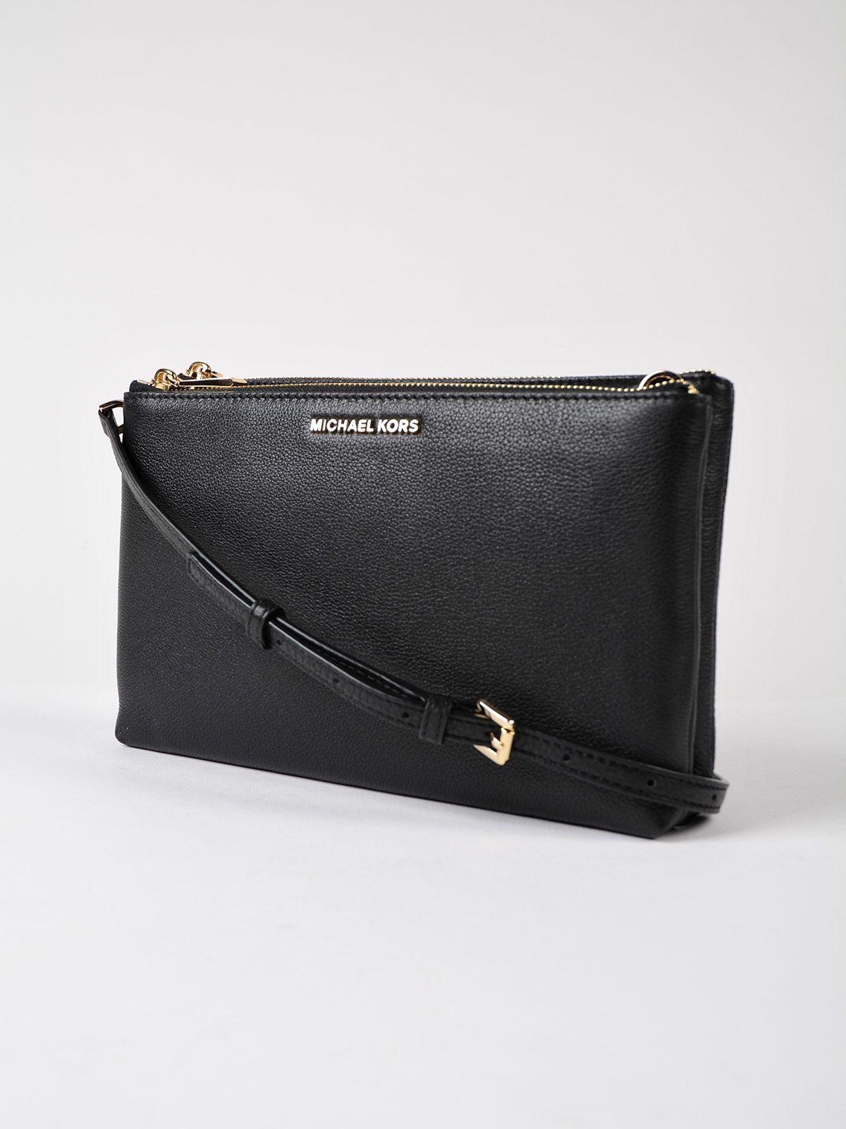michael kors adele logo crossbody bag
