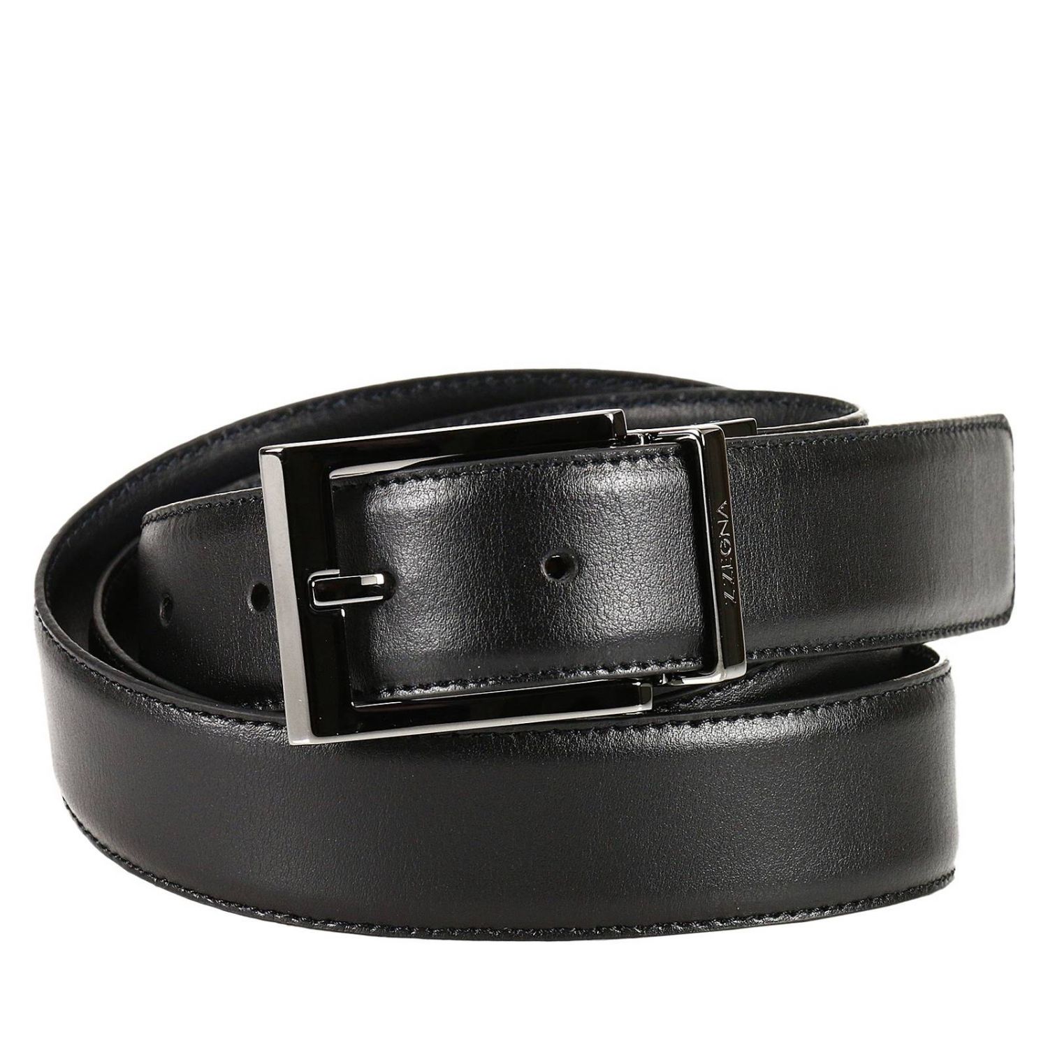 Z Zegna - Belt Belt Men Z Zegna - black, Men's Belts | Italist