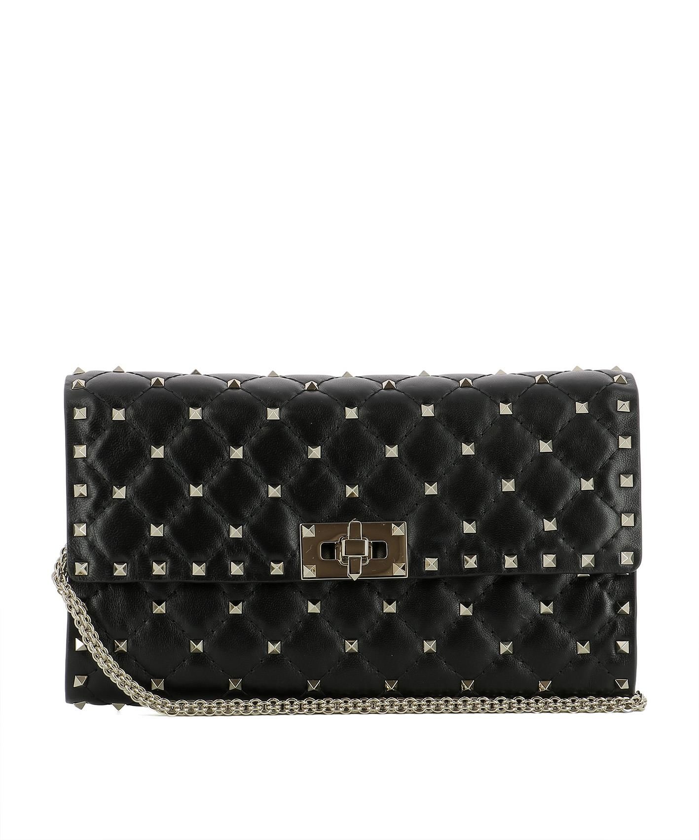 Black Leather Shuolder Bag