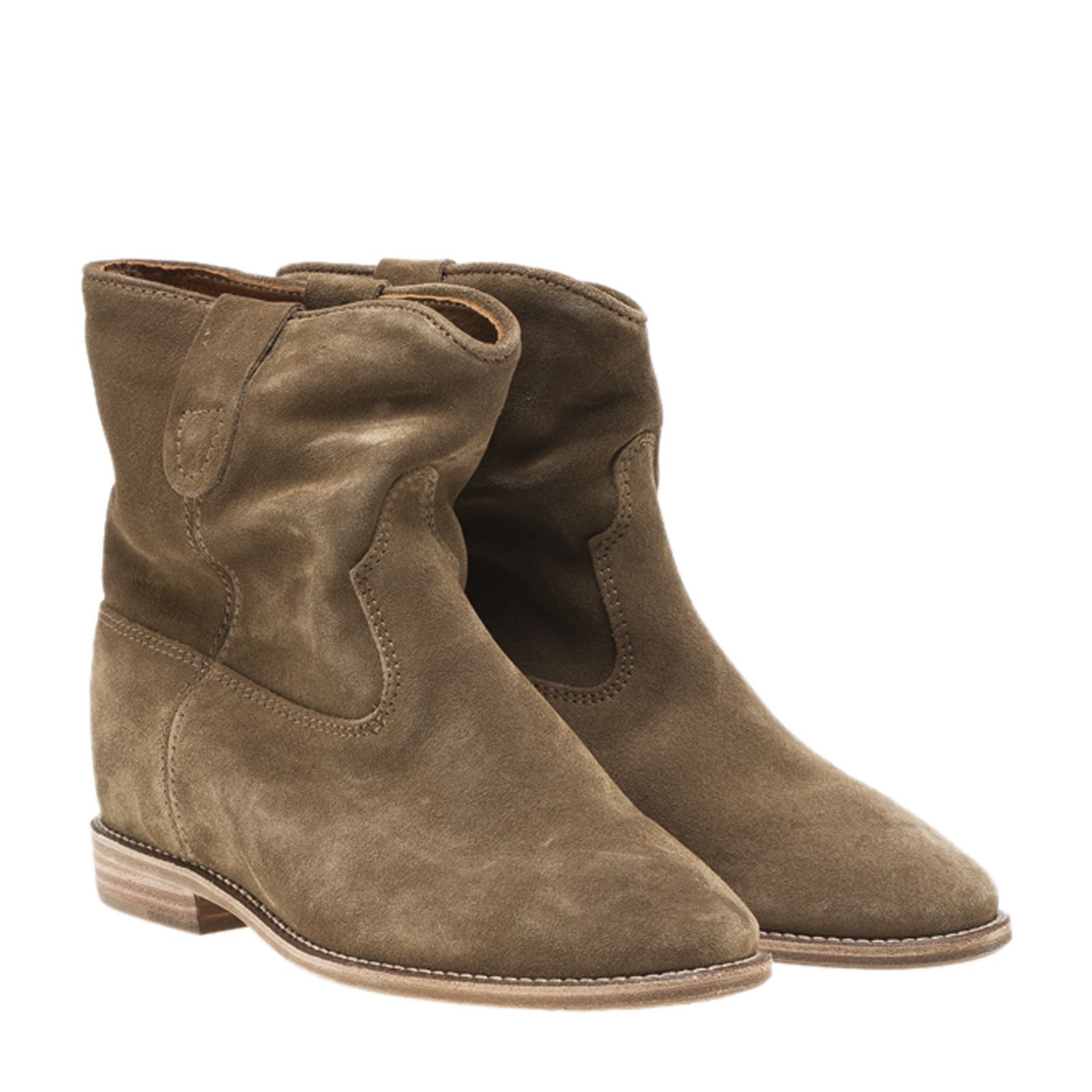 Isabel Marant - Isabel Marant Crisi Boots - BROWN, Women's Boots | Italist