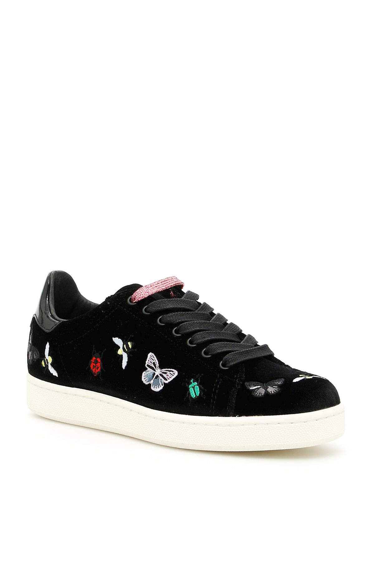 M.O.A. master of arts Embroidered Sneakers NERONero, Women's Sneakers Italist