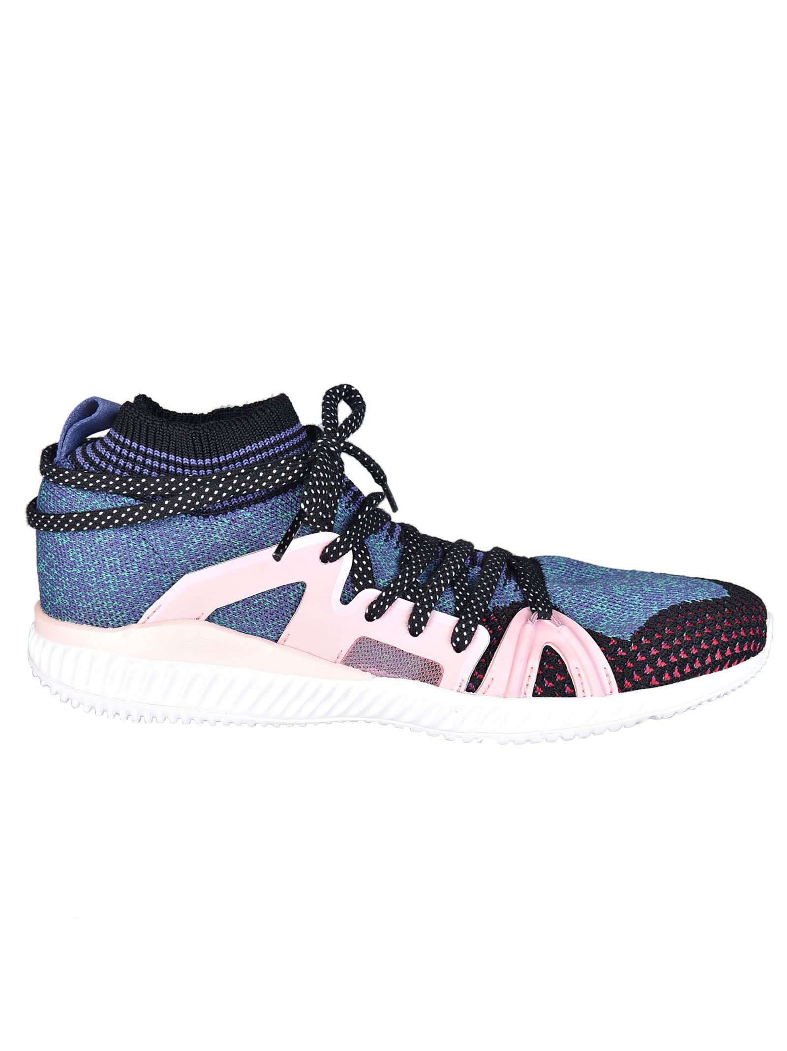 ADIDAS BY STELLA MCCARTNEY CRAZYMOVE BOUNCE TRAINER, WHITE/BLACK/PLUM, MULTI PATTERN ModeSens