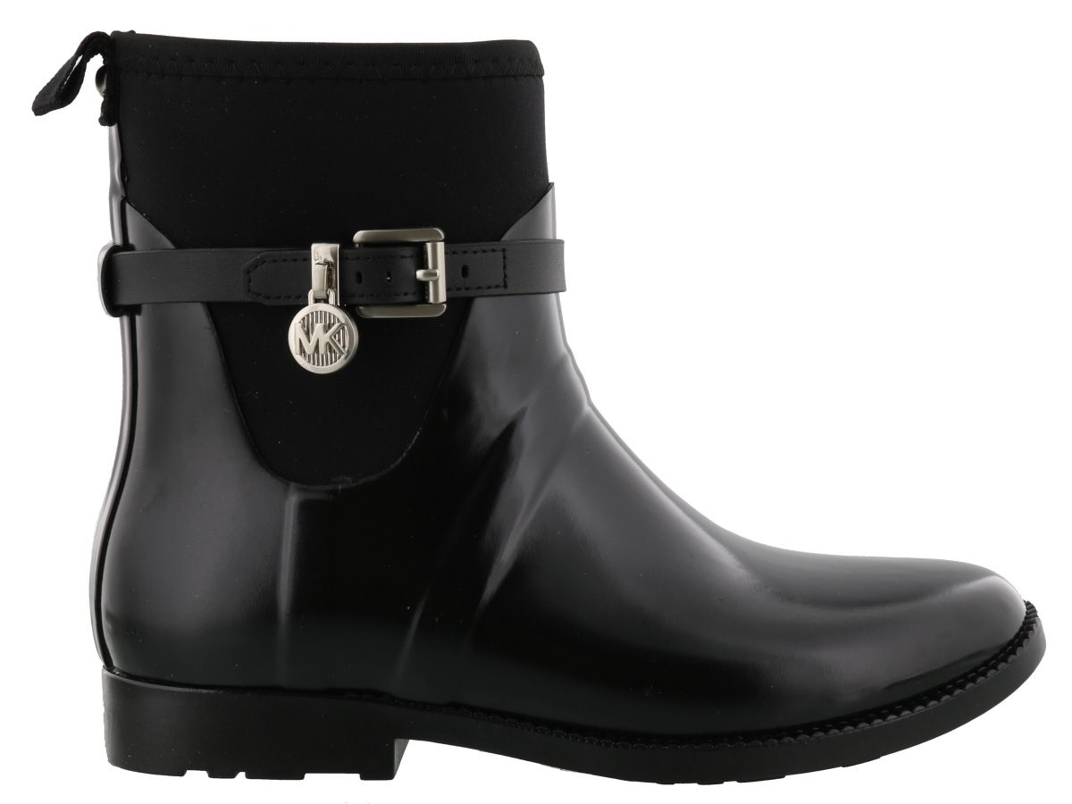 Michael Kors - Michael Kors Charm Rain Boot - Black, Women's Boots ...