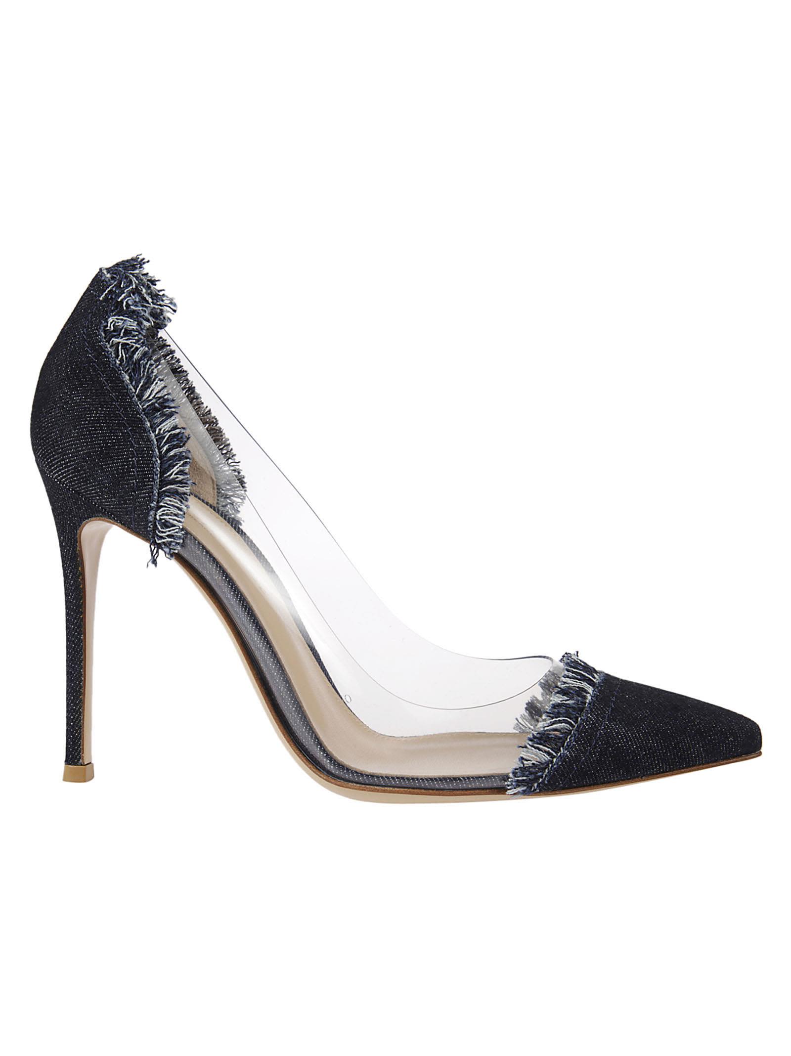 Gianvito Rossi - Gianvito Rossi Denim Pumps, Women's High-heeled shoes ...