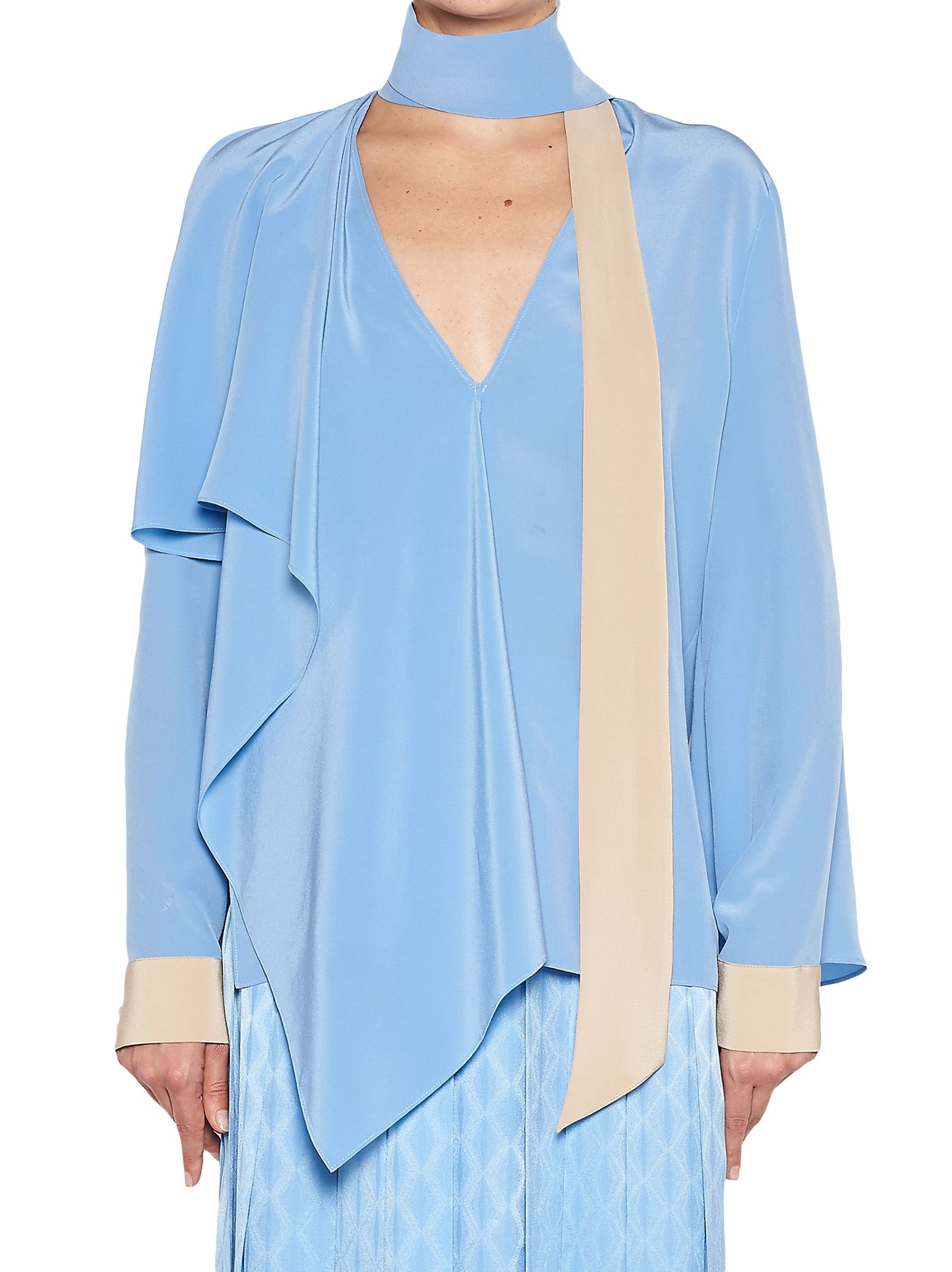 Fendi - Fendi Blouse - Light blue, Women's Shirts | Italist