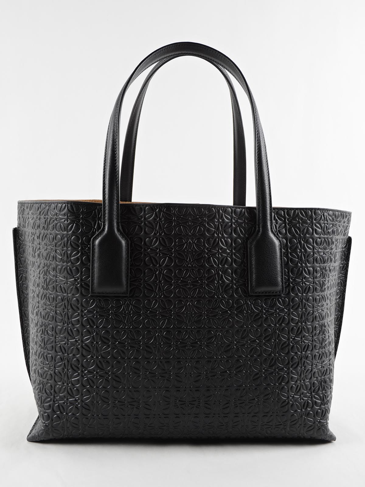 Loewe - Loewe T Shopper Bag - Black, Women's Totes | Italist