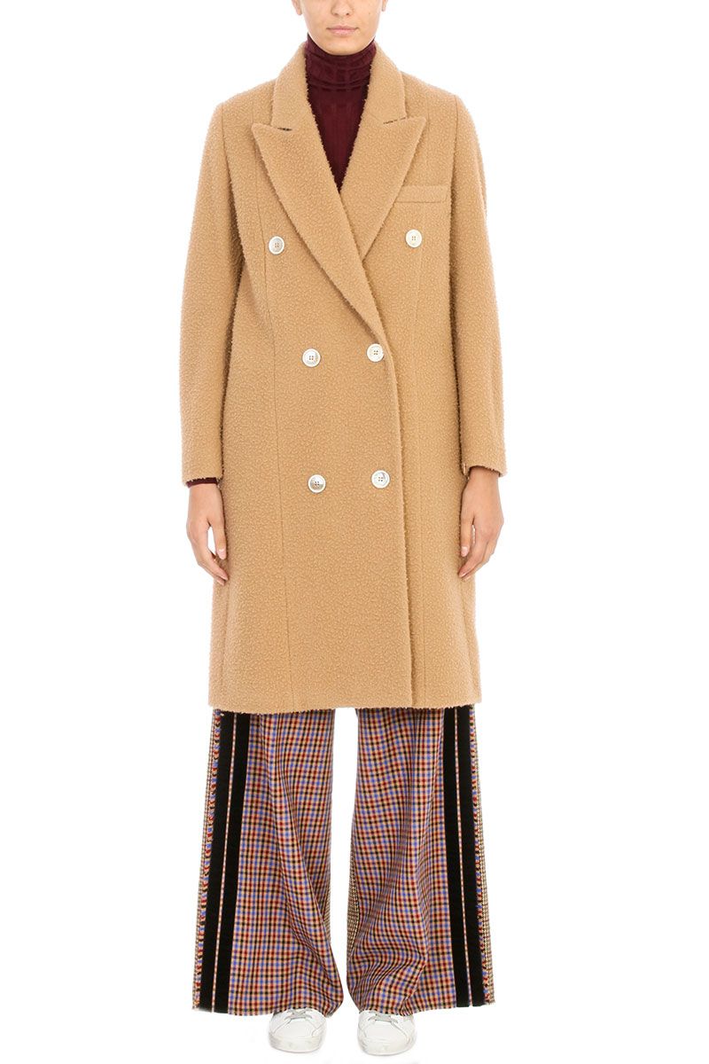 Golden Goose - Golden Goose Nina Coat - beige, Women's Coats | Italist