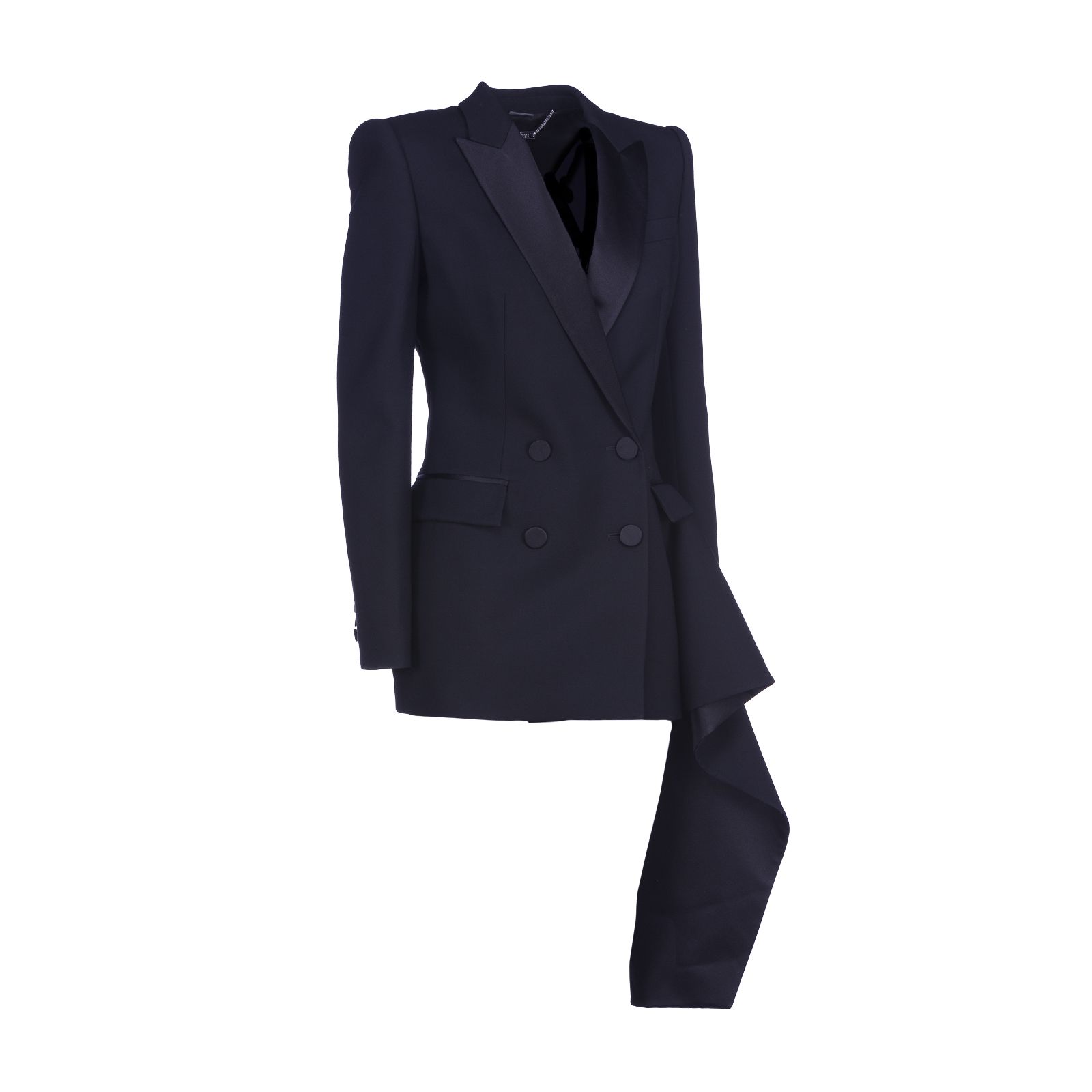 Alexander McQueen Alexander Mcqueen Classic Fitted Blazer BLACK, Women's Blazers Italist
