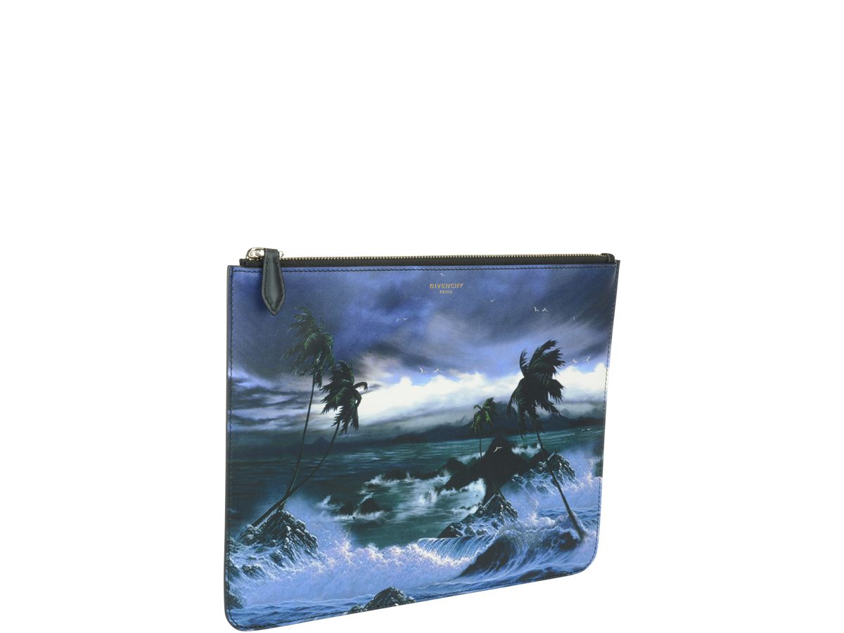 GIVENCHY Multicolor 'Blue Hawaii' Pouch | ModeSens