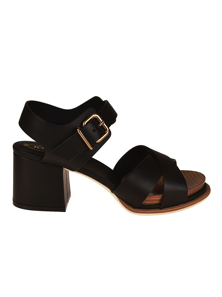 TOD'S ANKLE STRAP SANDALS,XXW19A0Y510NB5 B999