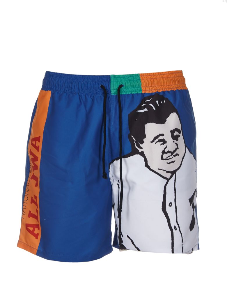 JW ANDERSON J.W. ANDERSON PRINTED SHORTS,10581027