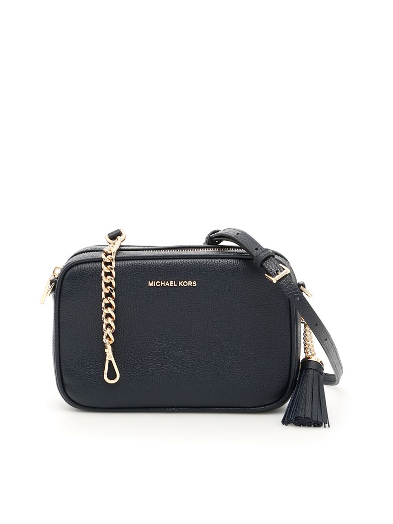 Michael Michael Kors Ginny Crossbody Bag In Black