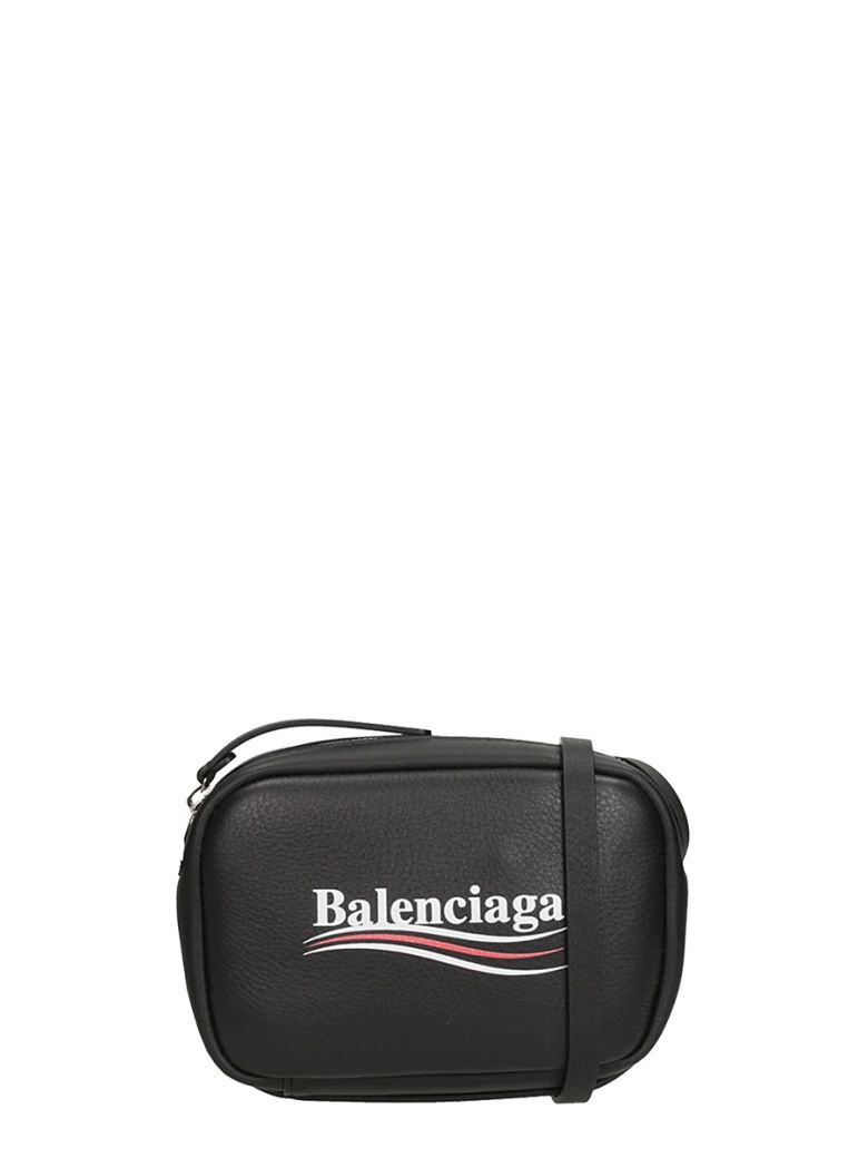 BALENCIAGA BLACK EVERY DAY XS CROSSBODY BAG,10629776