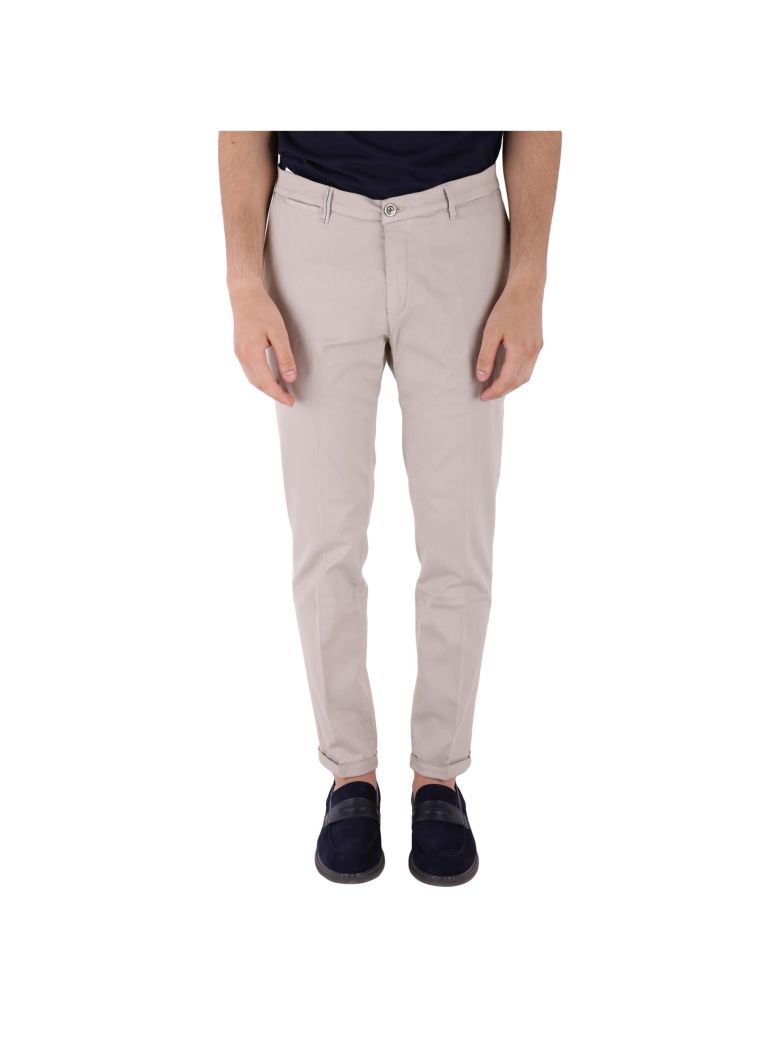 RE-HASH RE HASH COTTON AND LYOCELL STRETCH TROUSERS,10617425