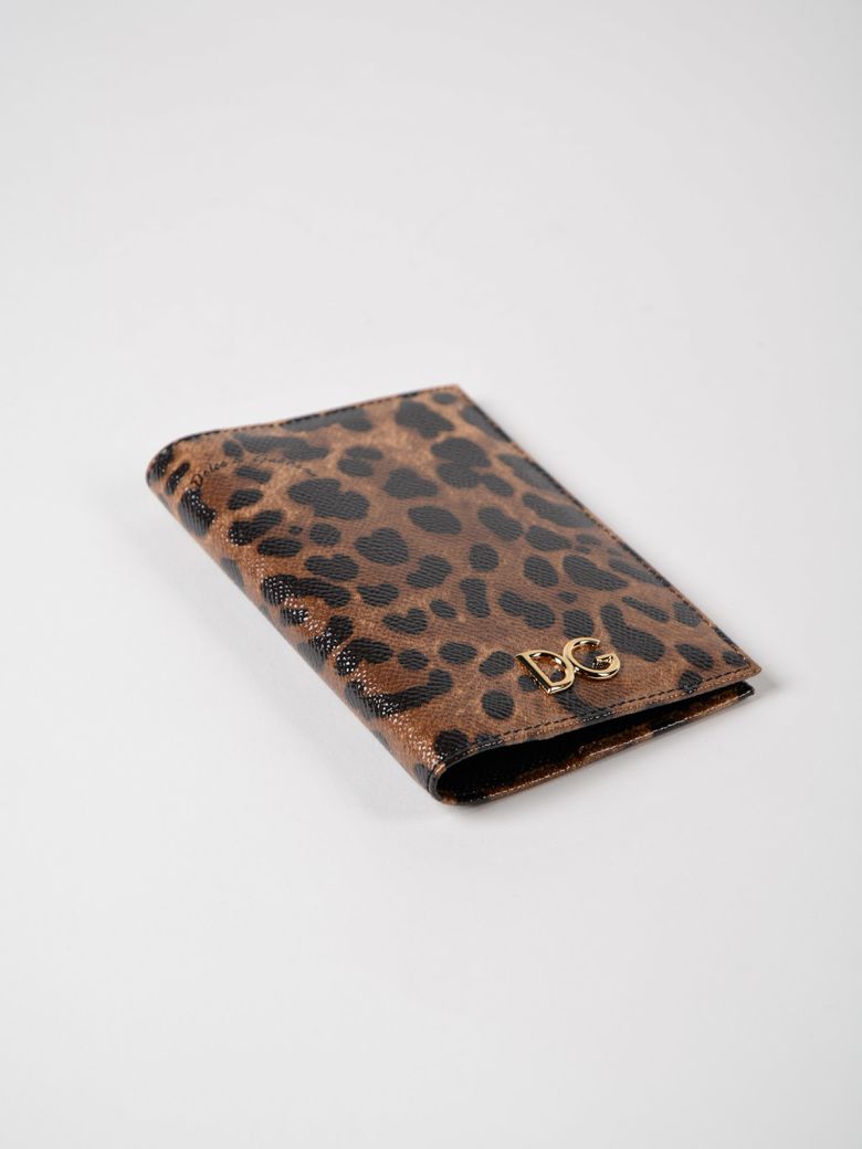 DOLCE & GABBANA DAUPHINE ST. LEO PASSPORT CASE