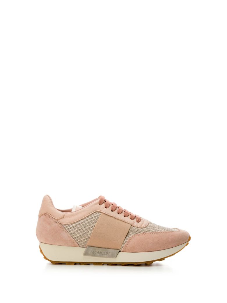 MONCLER LOUISE PINK trainers,10613345