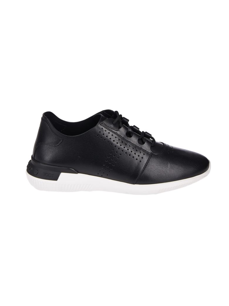 TOD'S PERFORATED LACE-UP SNEAKERS,10616698
