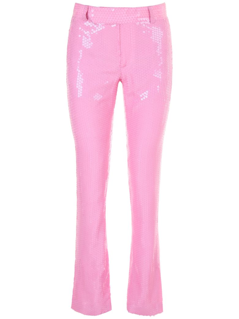 MSGM SEQUINS TROUSERS,10567423