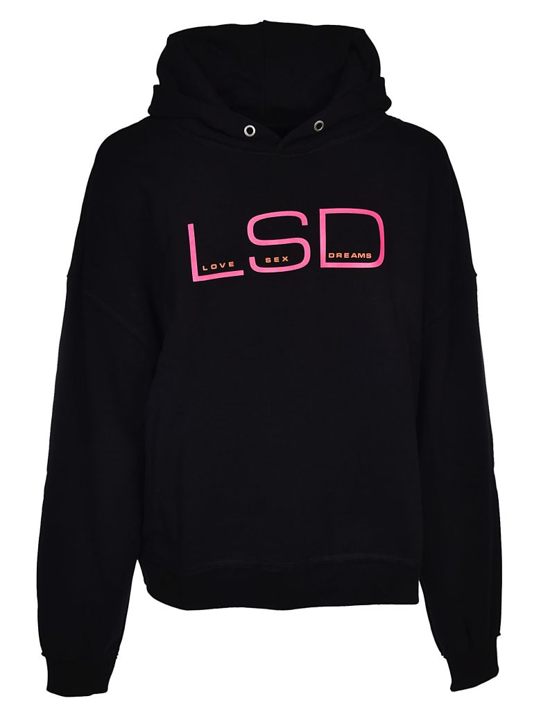 Shop Misbhv Love Sex Dreams Hoodie In Black