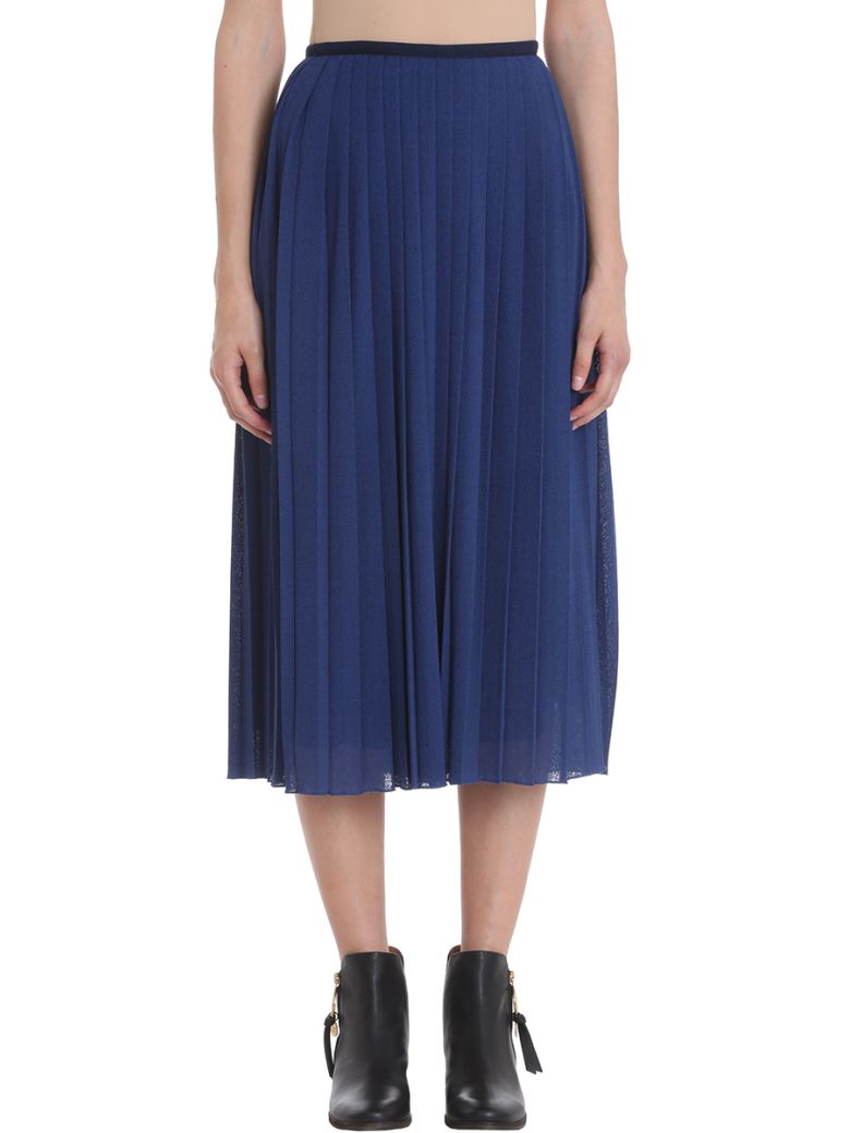 SEE BY CHLOÉ PLEATED SKIRT,10630864