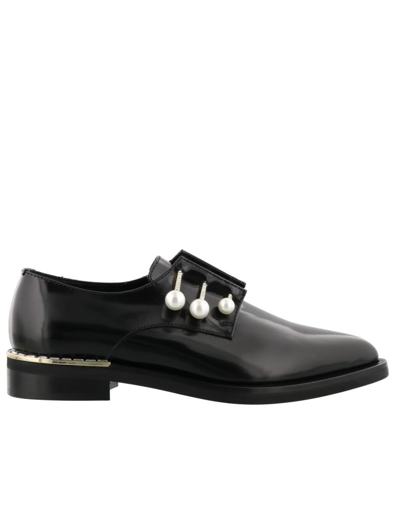 Coliac Martina Grasselli Fernanda Oxford Shoes, Black | ModeSens