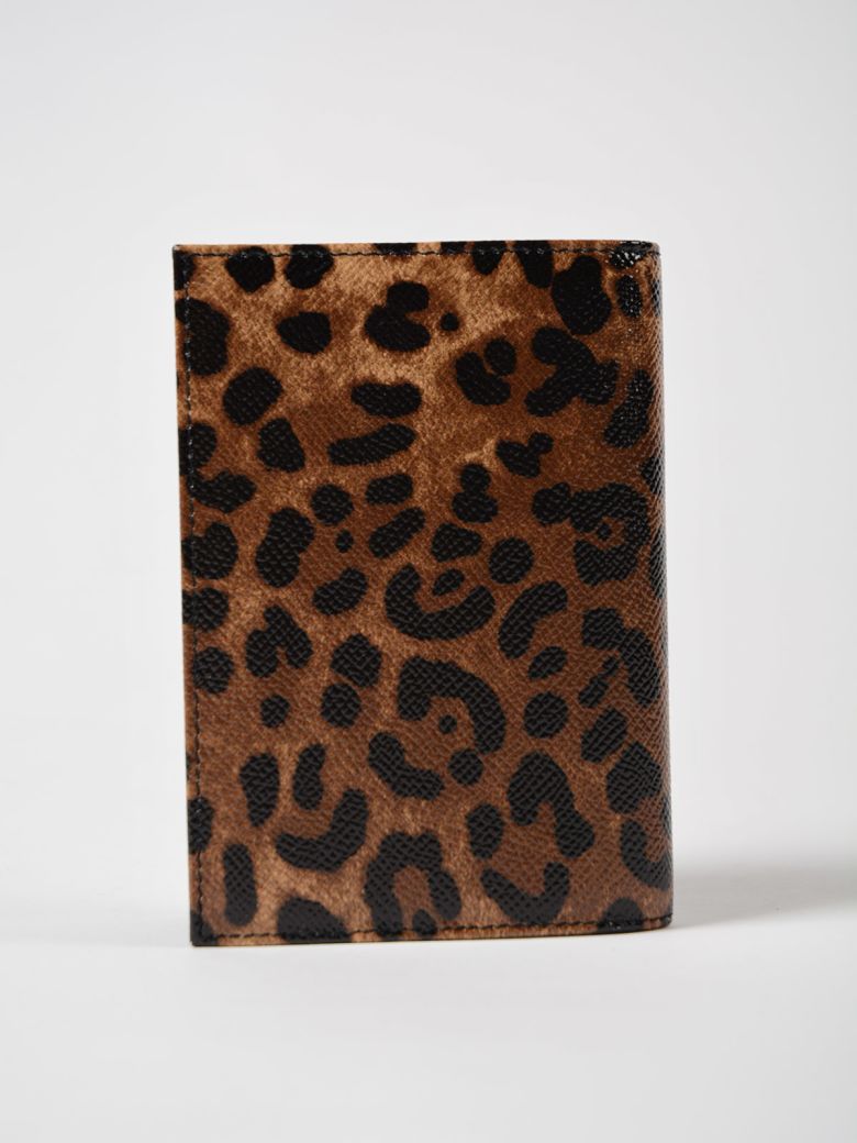 DOLCE & GABBANA DAUPHINE ST. LEO PASSPORT CASE