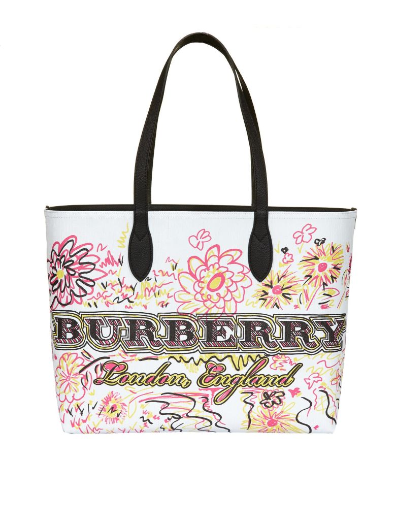 BURBERRY LARGE DOODLE TOTE,10592510