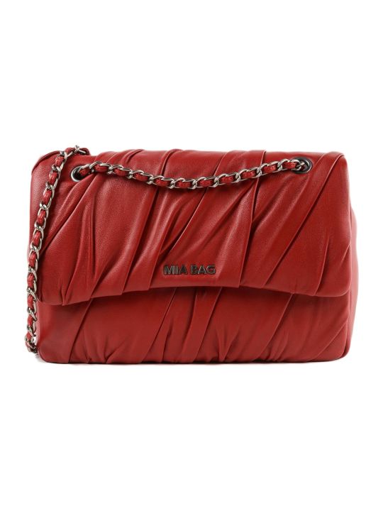 italist | Best price in the market for Mia Bag ZAINO - 200 rosso ...
