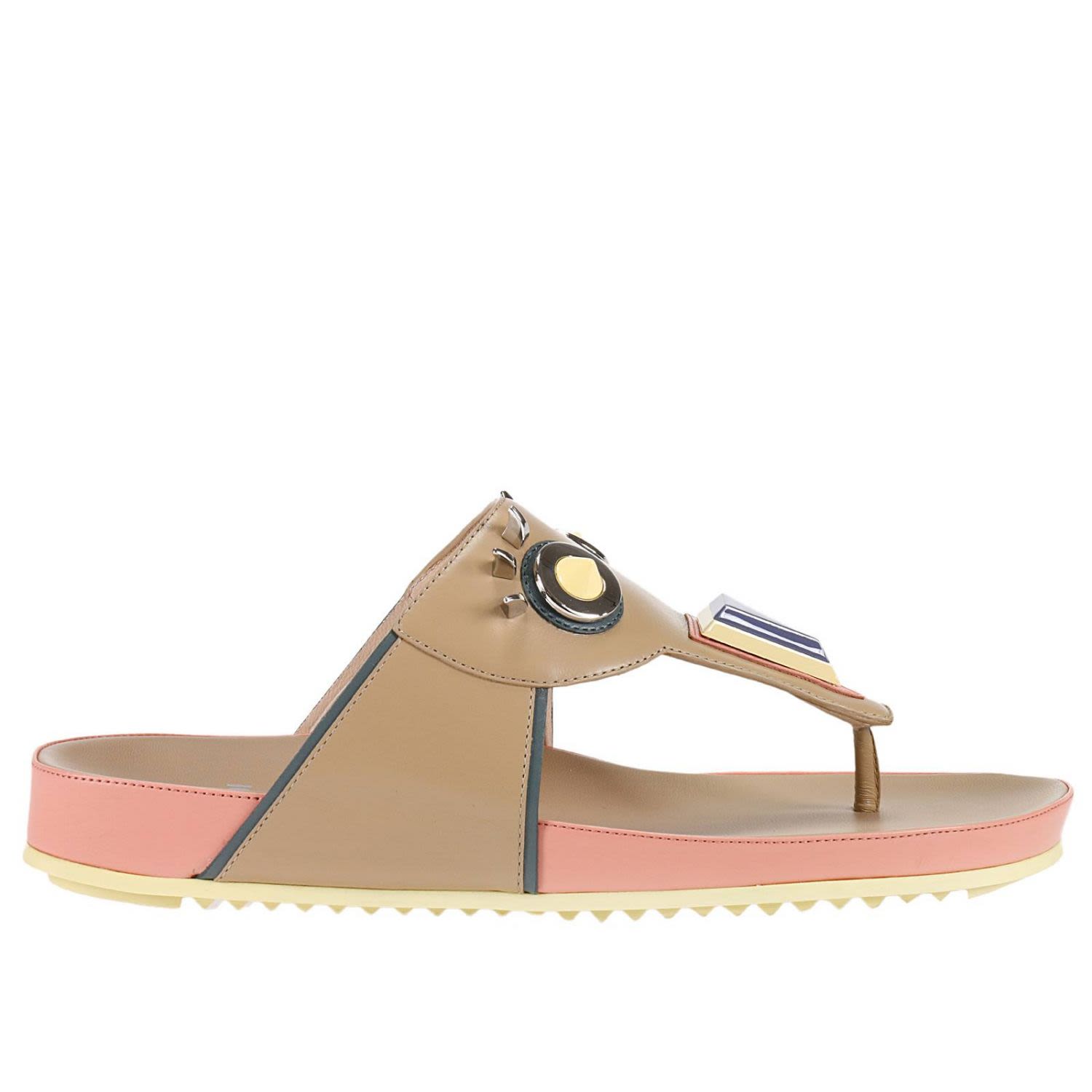 ladies fendi sandals