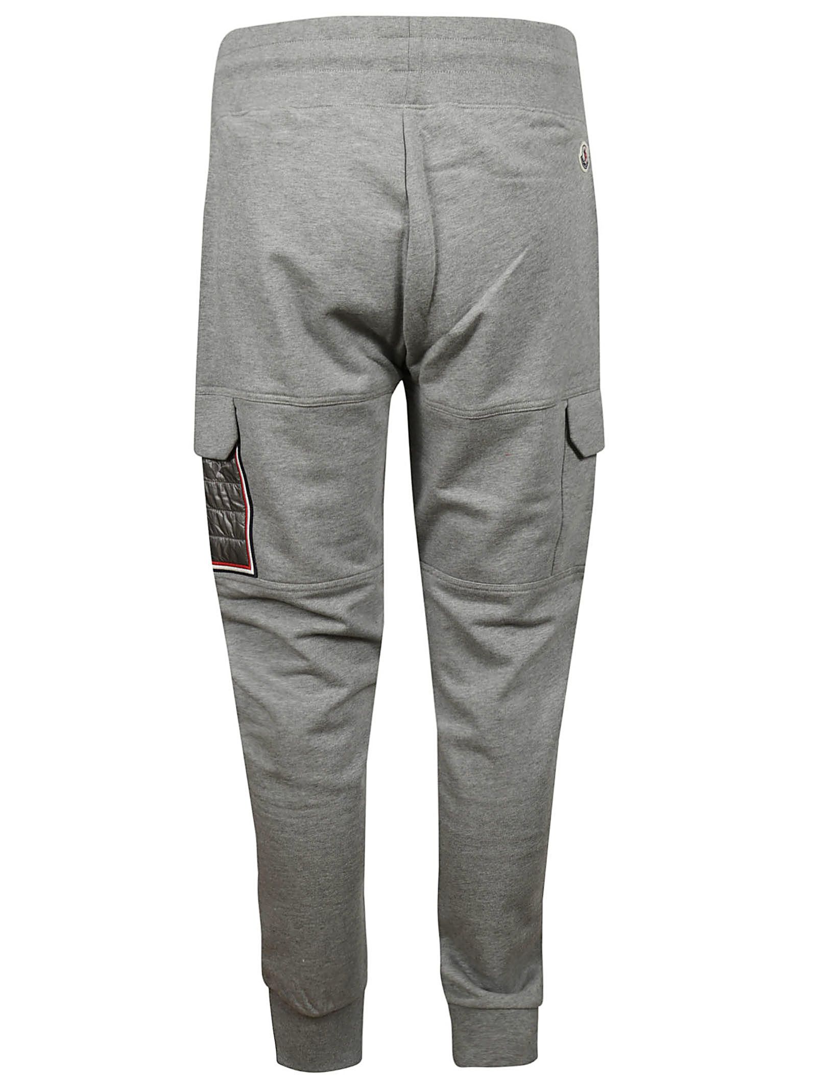 moncler tracksuit bottoms grey