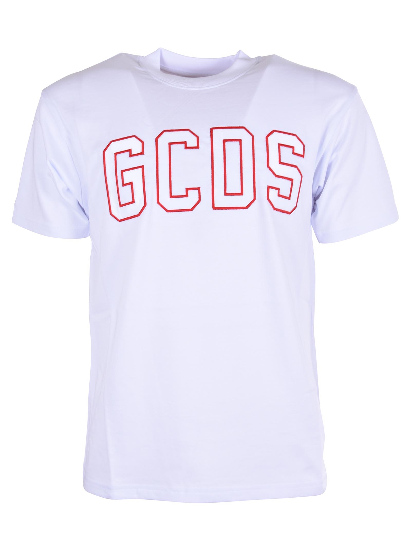 GCDS Logo T-shirt - White - 10666122 | italist