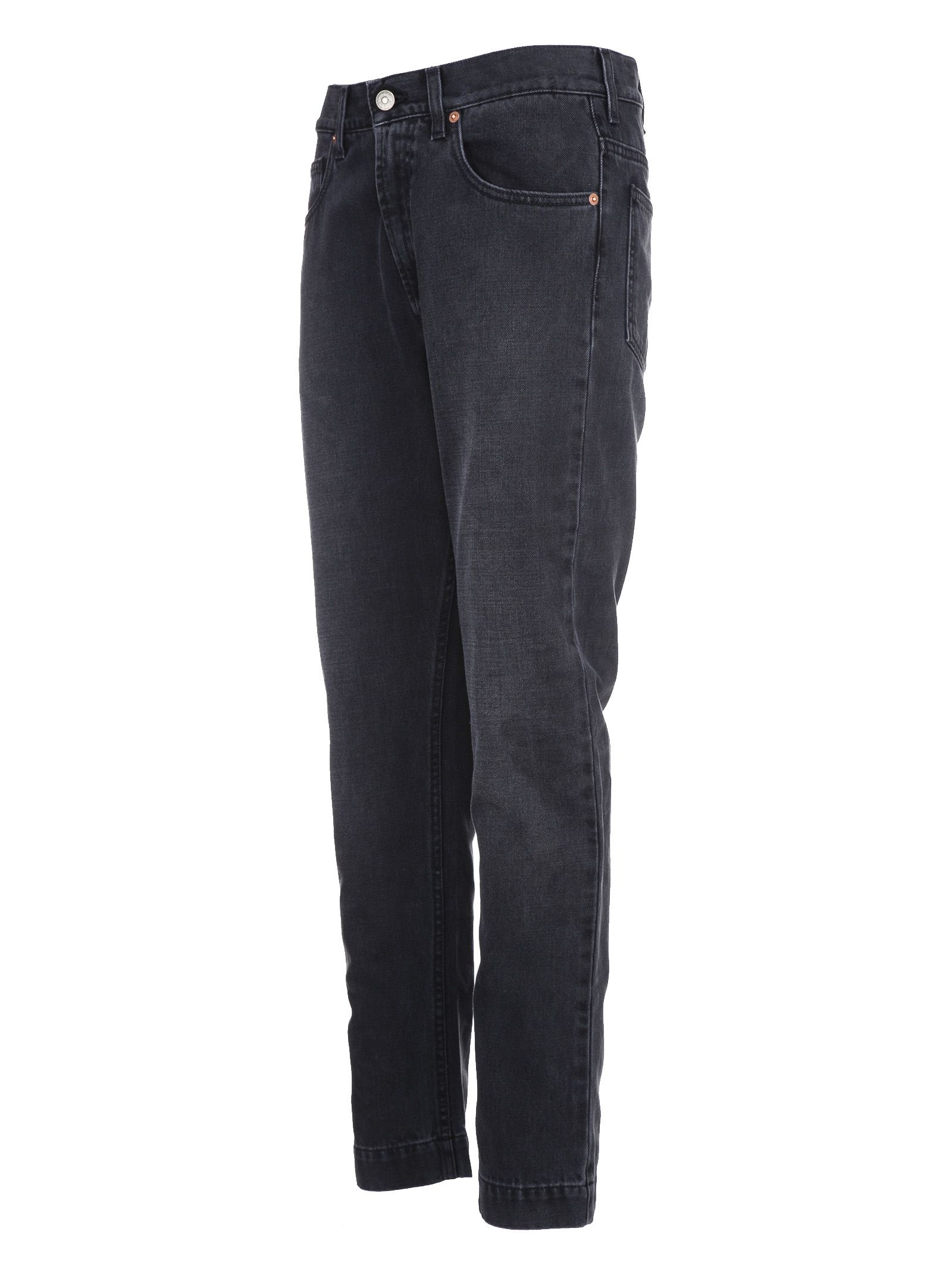 gucci cropped straight-leg jeans