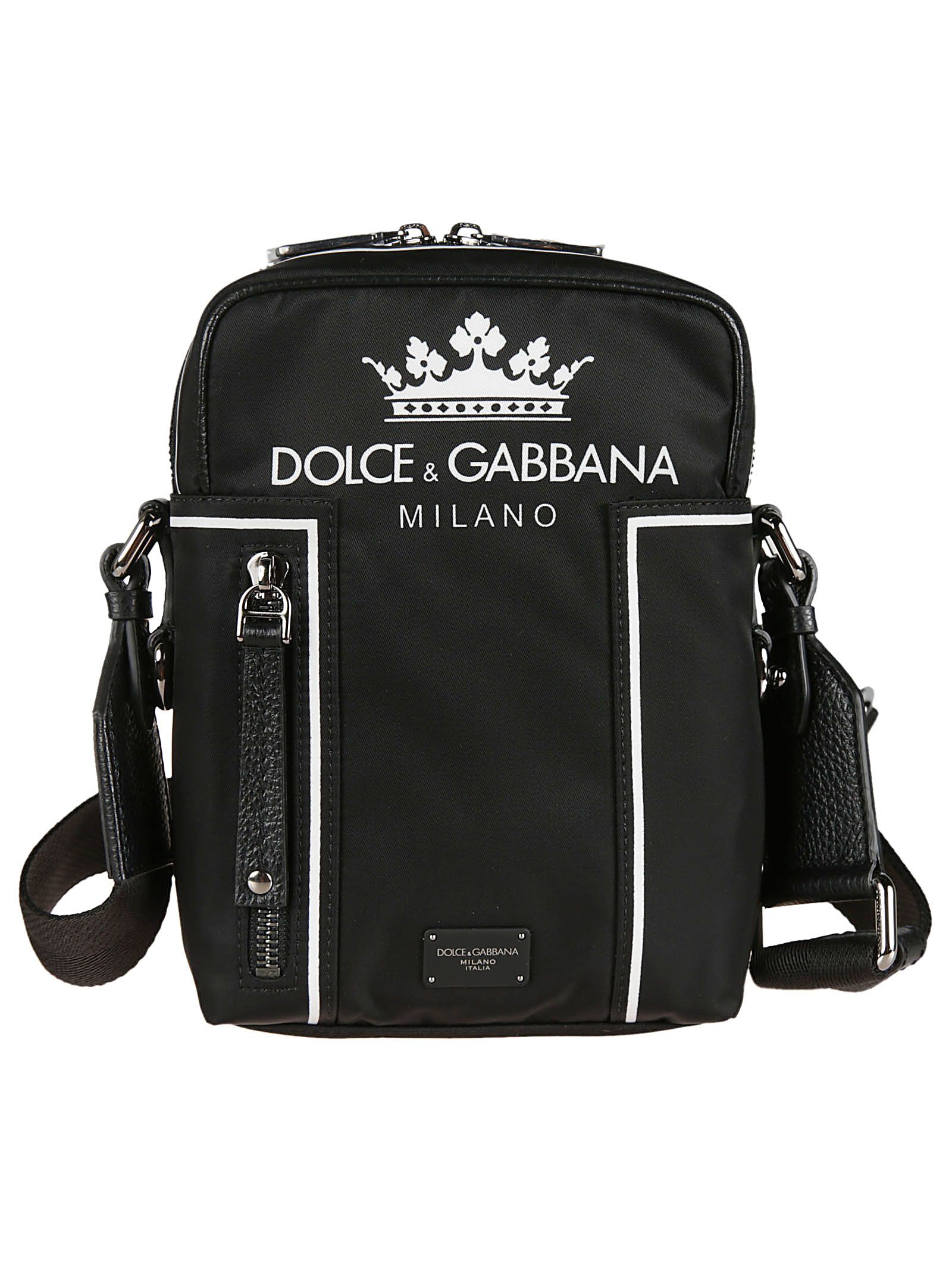 Dolce & Gabbana Logo Shoulder Bag - black - 10647205 | italist