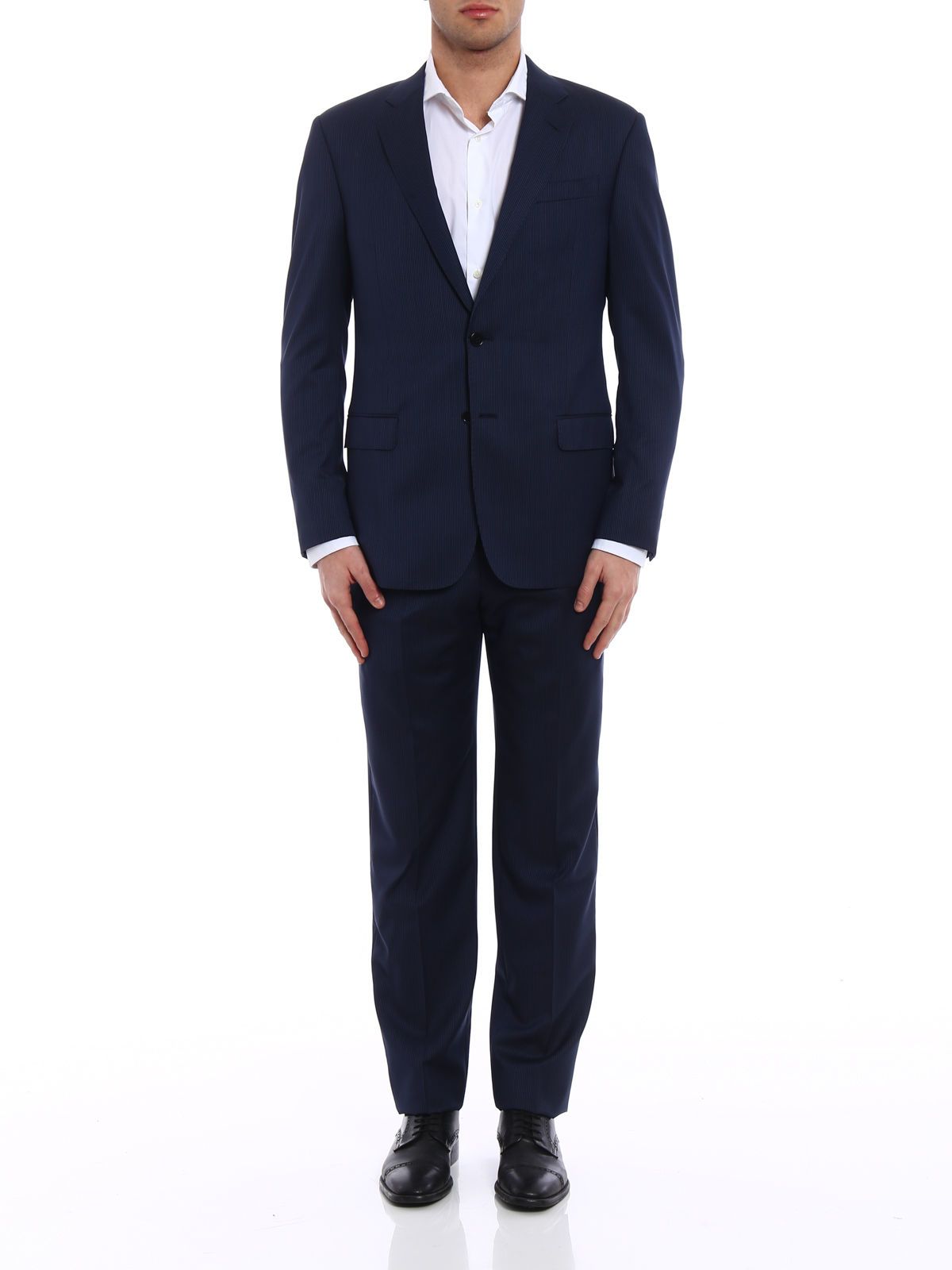 Giorgio Armani - Giorgio Armani Formal Pinstripe Suit, Men's Suits ...