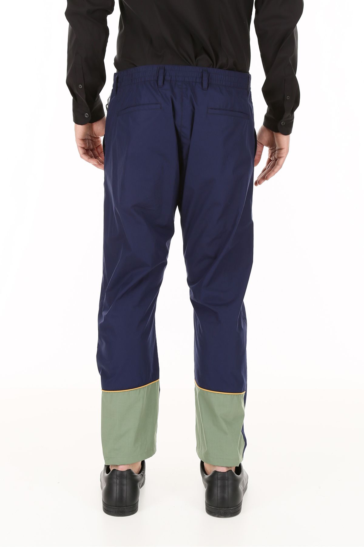 techno cotton trousers