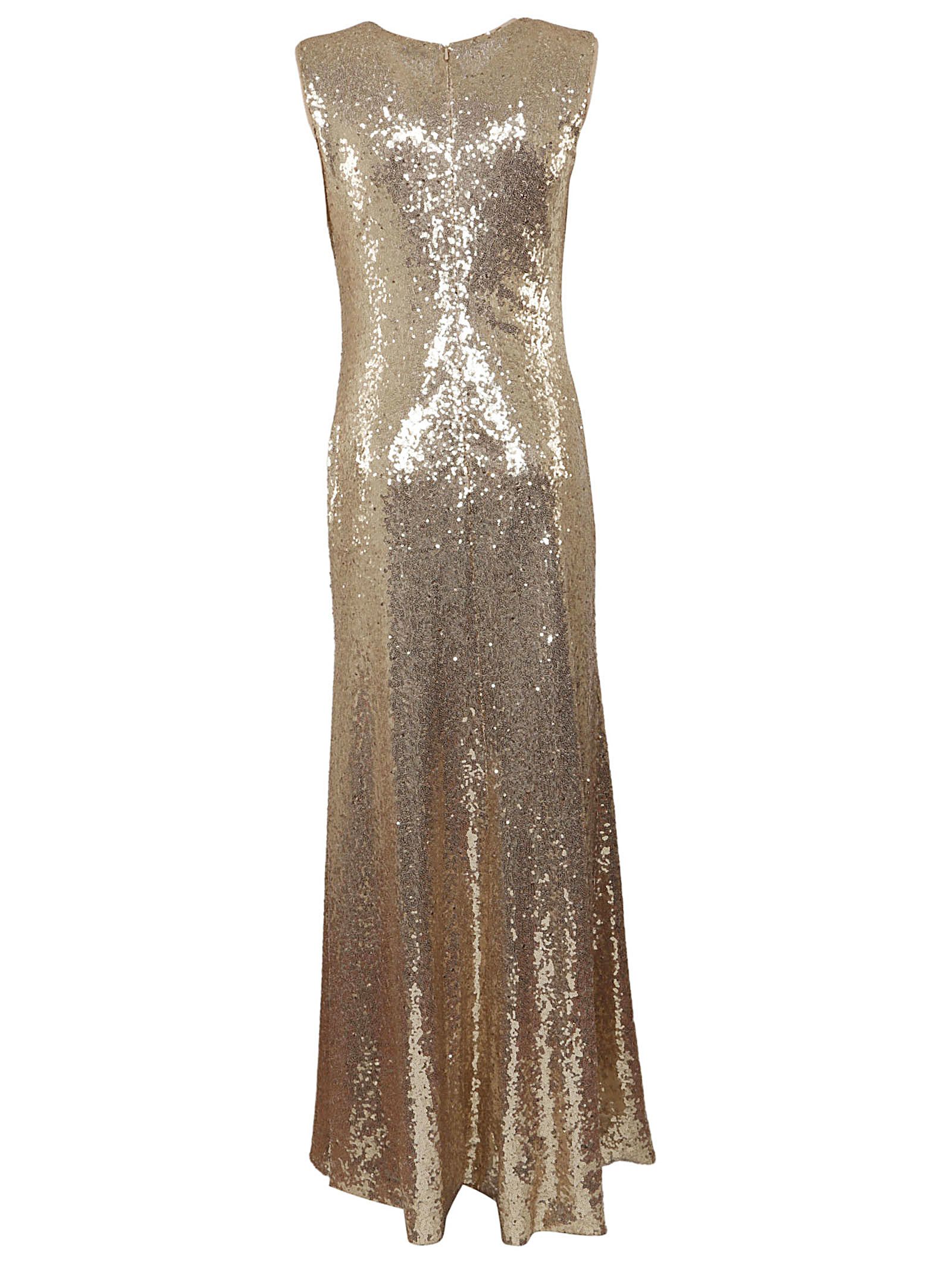 italist | Best price in the market for Parosh Parosh Sequin Flared Maxi ...