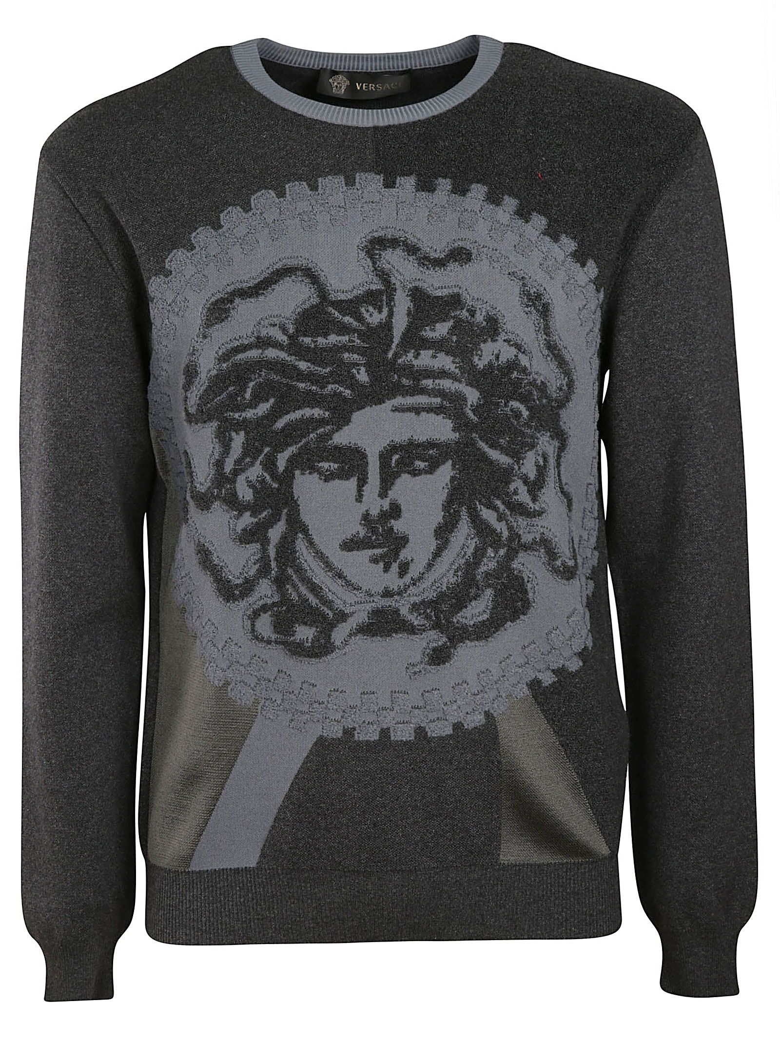 italist Best price in the market for Versace Versace Medusa Knit