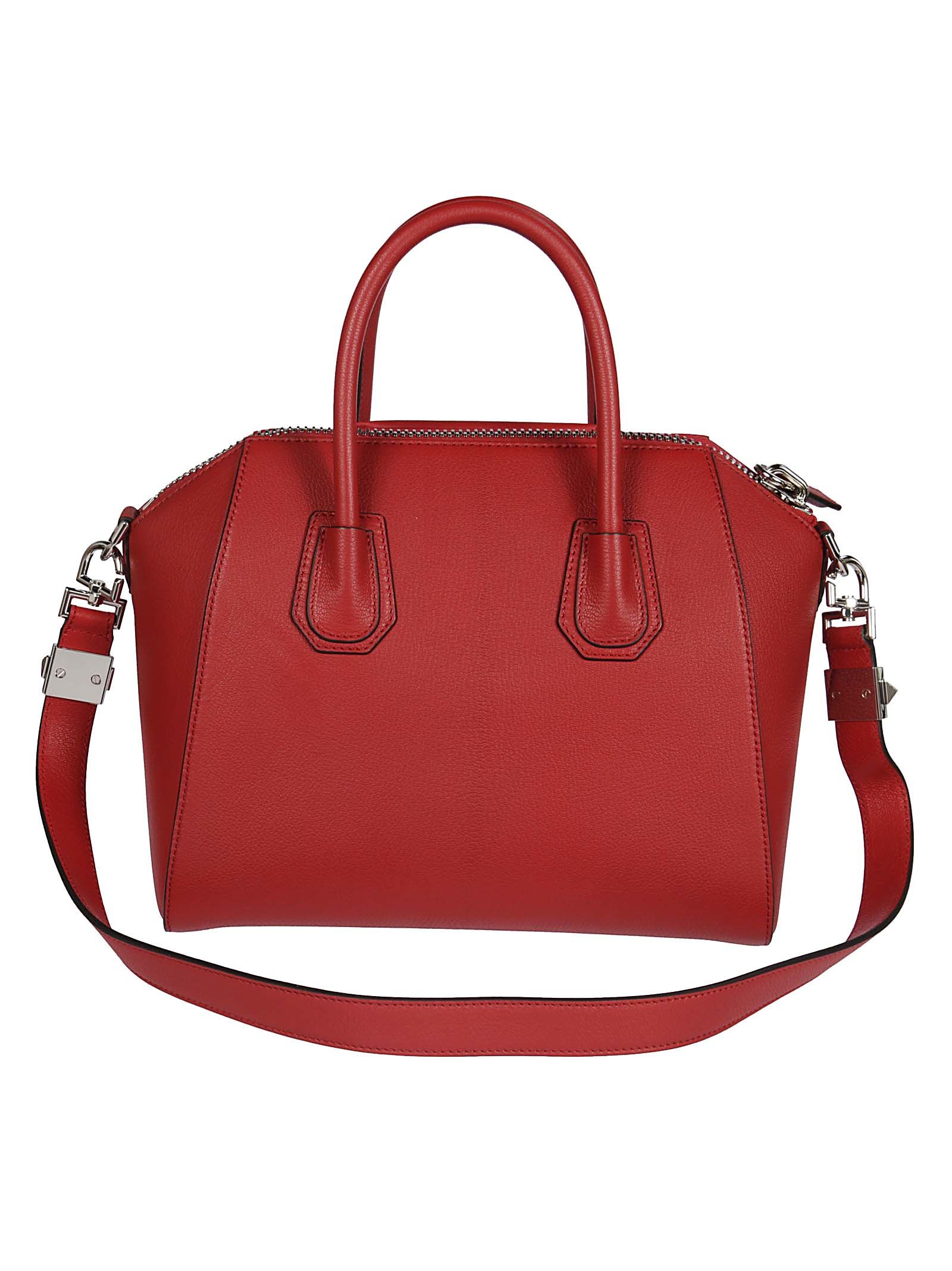 italist | Best price in the market for Givenchy Givenchy Small Antigona Tote - Red - 10637539 ...