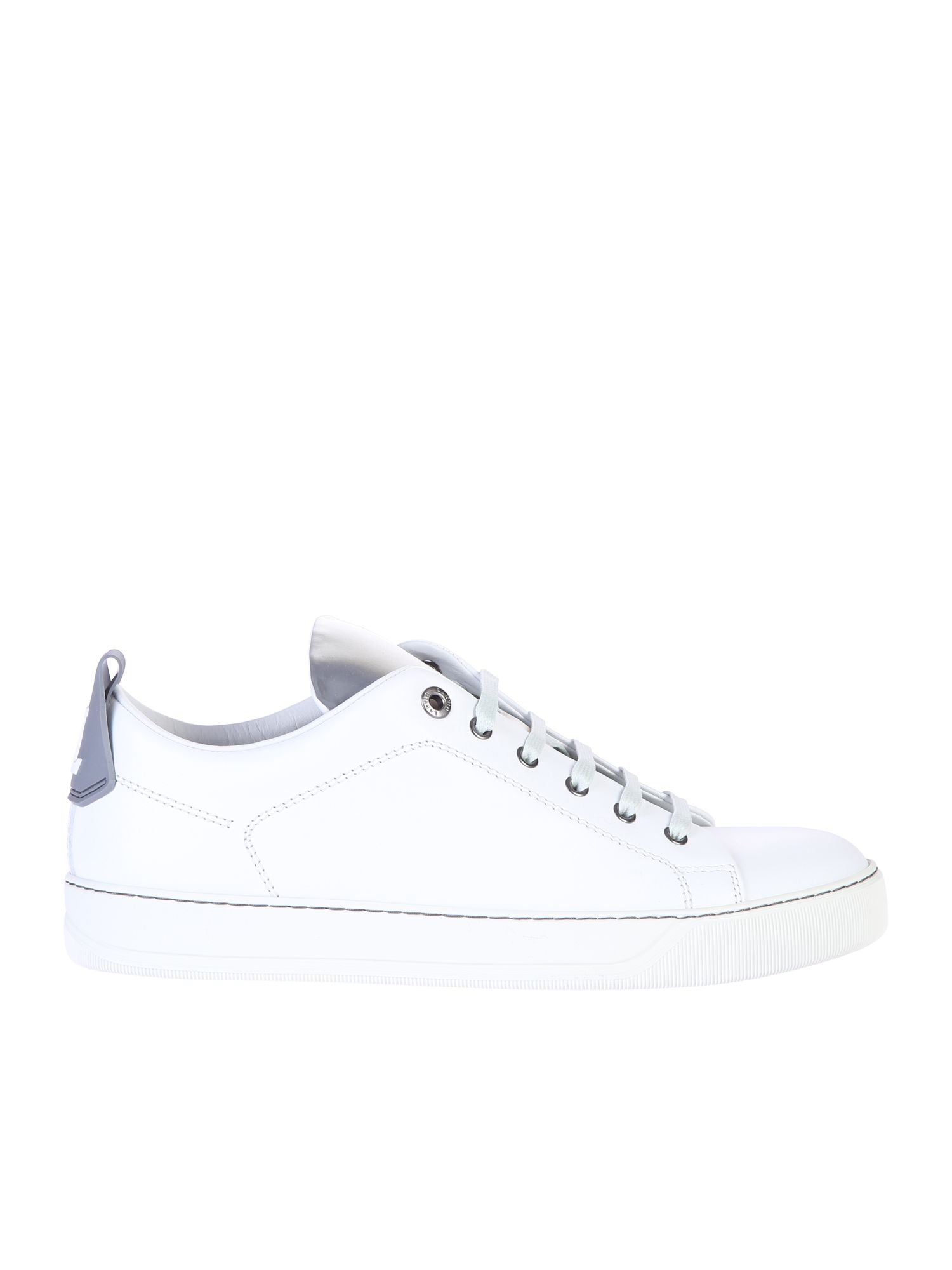 italist | Best price in the market for Lanvin Lanvin White Sneakers ...