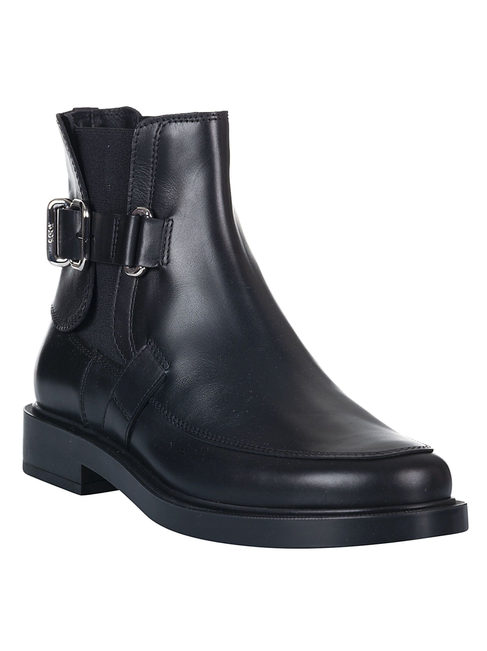 italist | Best price in the market for Tod's Tod's Buckle Ankle Boots ...