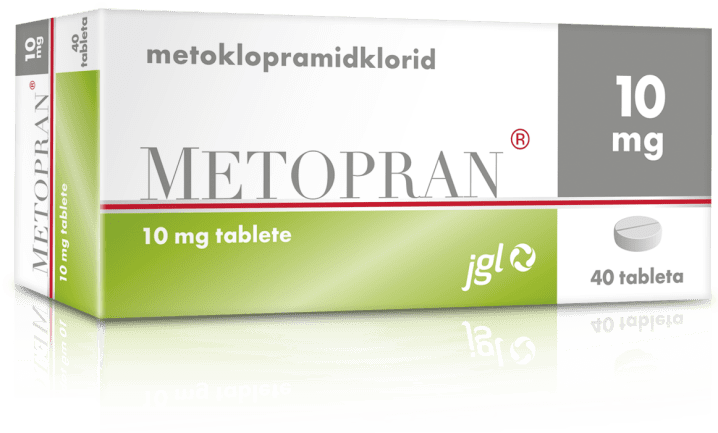 Metopran 10 mg tablets