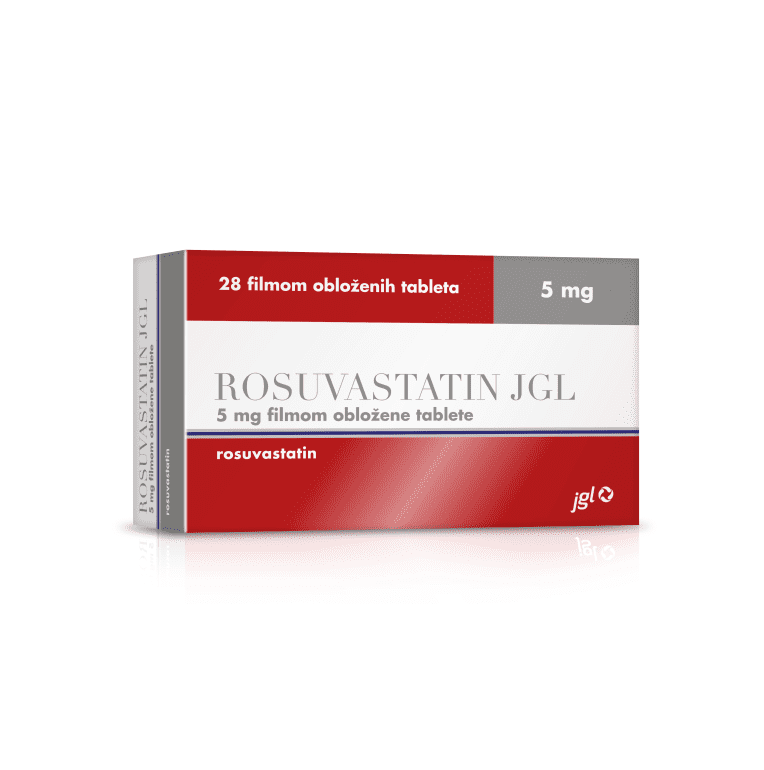 Rosuvastatin JGL filmom obložene tablete